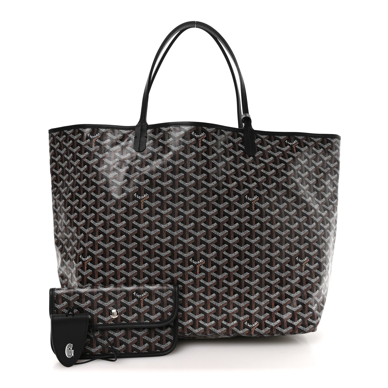 Goyard Goyardine Saint Louis GM Black 3 of 11