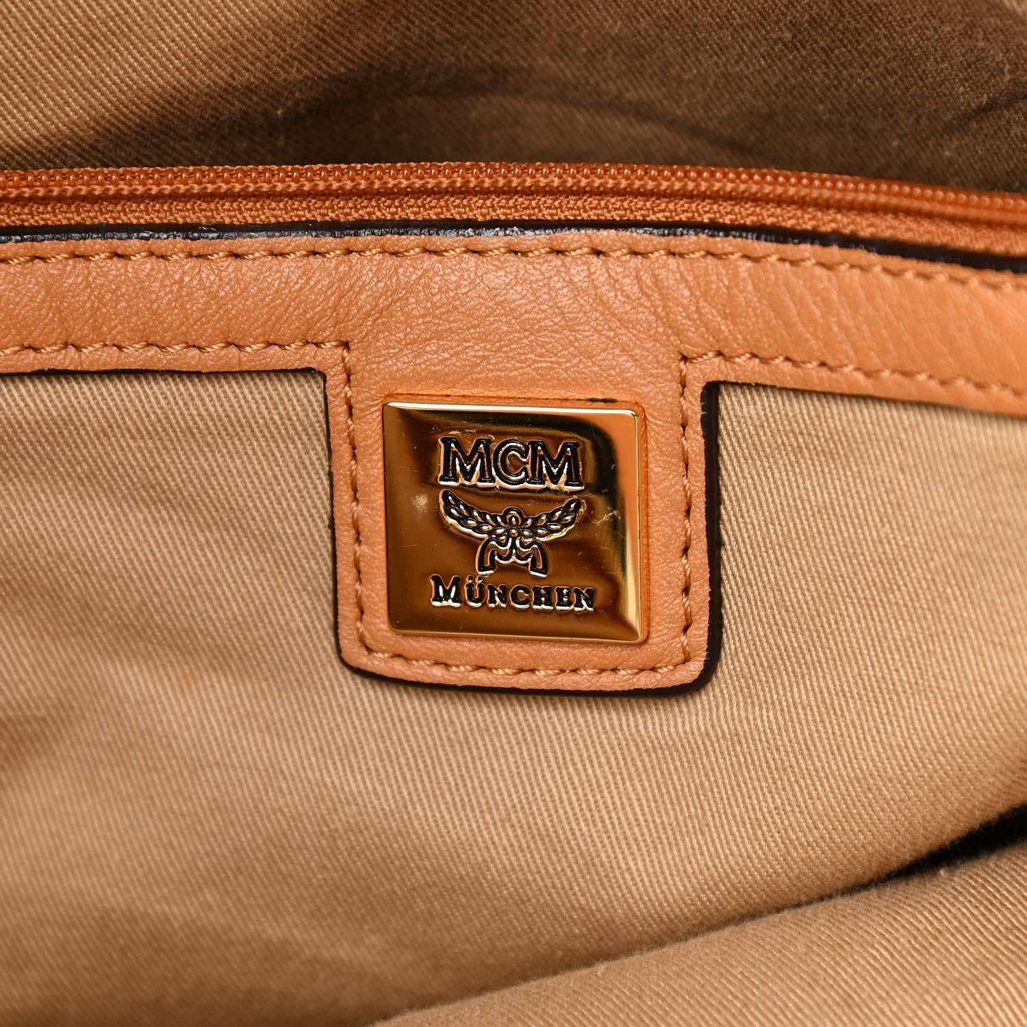 MCM Visetos Hobo Cognac 5 of 10