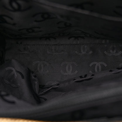 Chanel Calfskin Wild Stitch Vertical Top Handle Bag Black 5 of 15