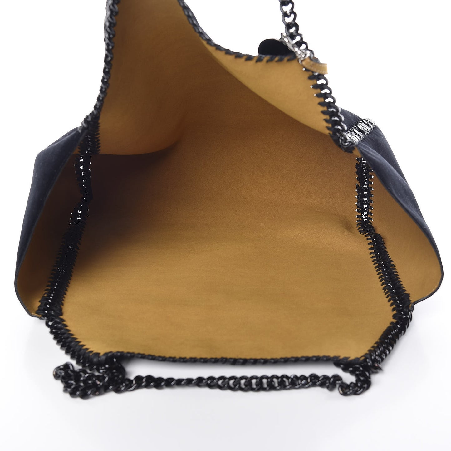 Velvet Falabella Reversible Tote Black