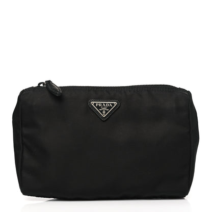 Prada Tessuto Nylon Vela Cosmetic Pouch Black 1 of 8