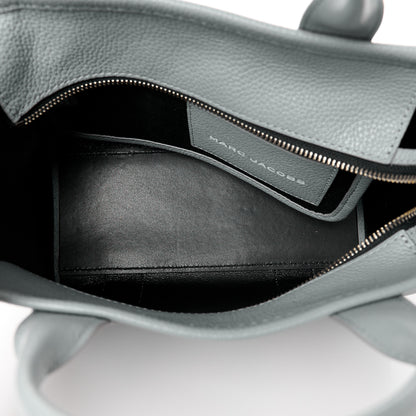 Marc Jacobs Grained Calfskin Small The Tote Bag Grey 4 of 11
