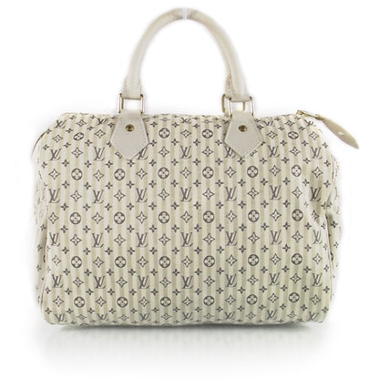 Louis Vuitton Mini Lin Croisette Speedy 30 Blue 1 of 10