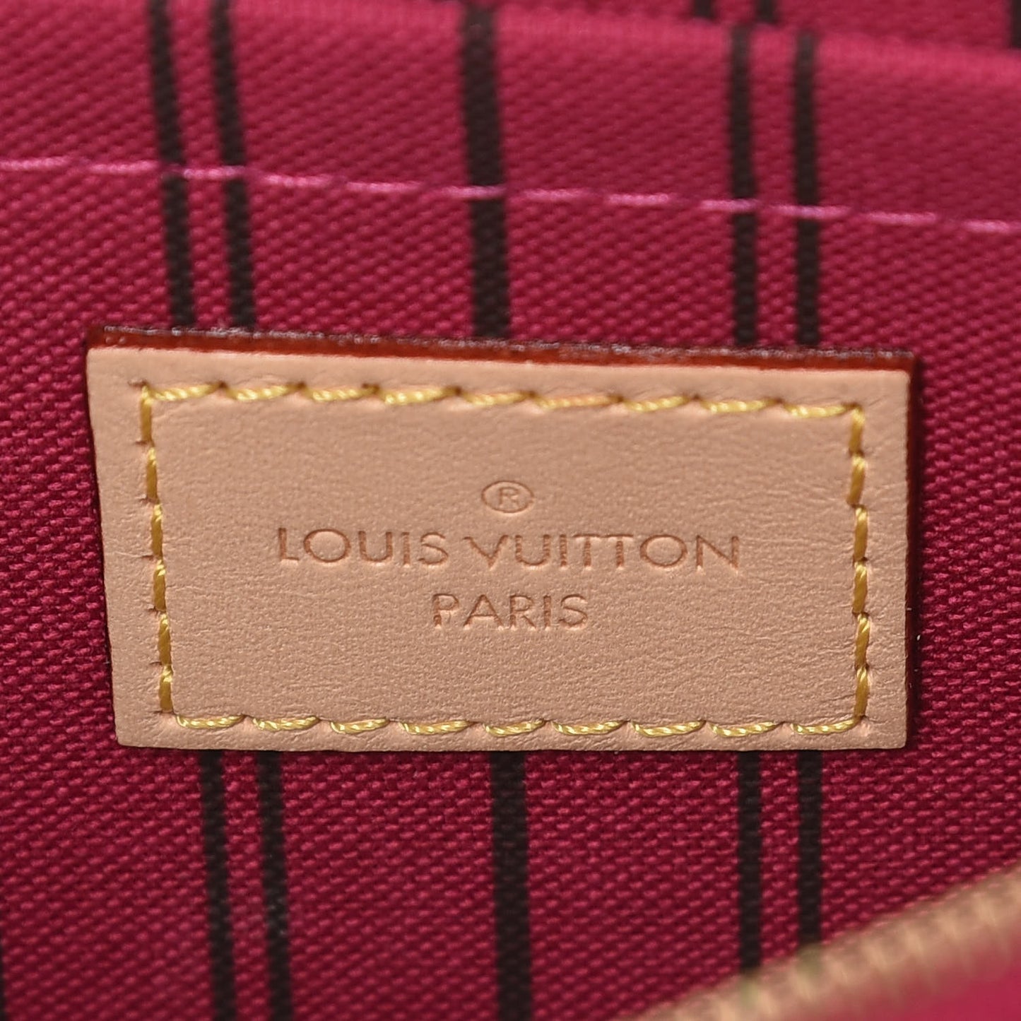 Monogram Neverfull MM GM Pochette Pivoine