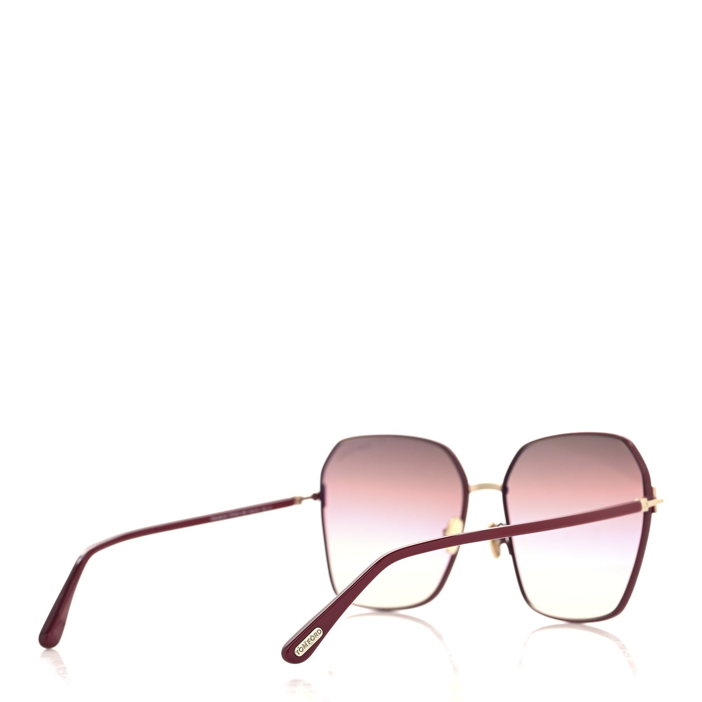 Claudia TF839 Sunglasses Red