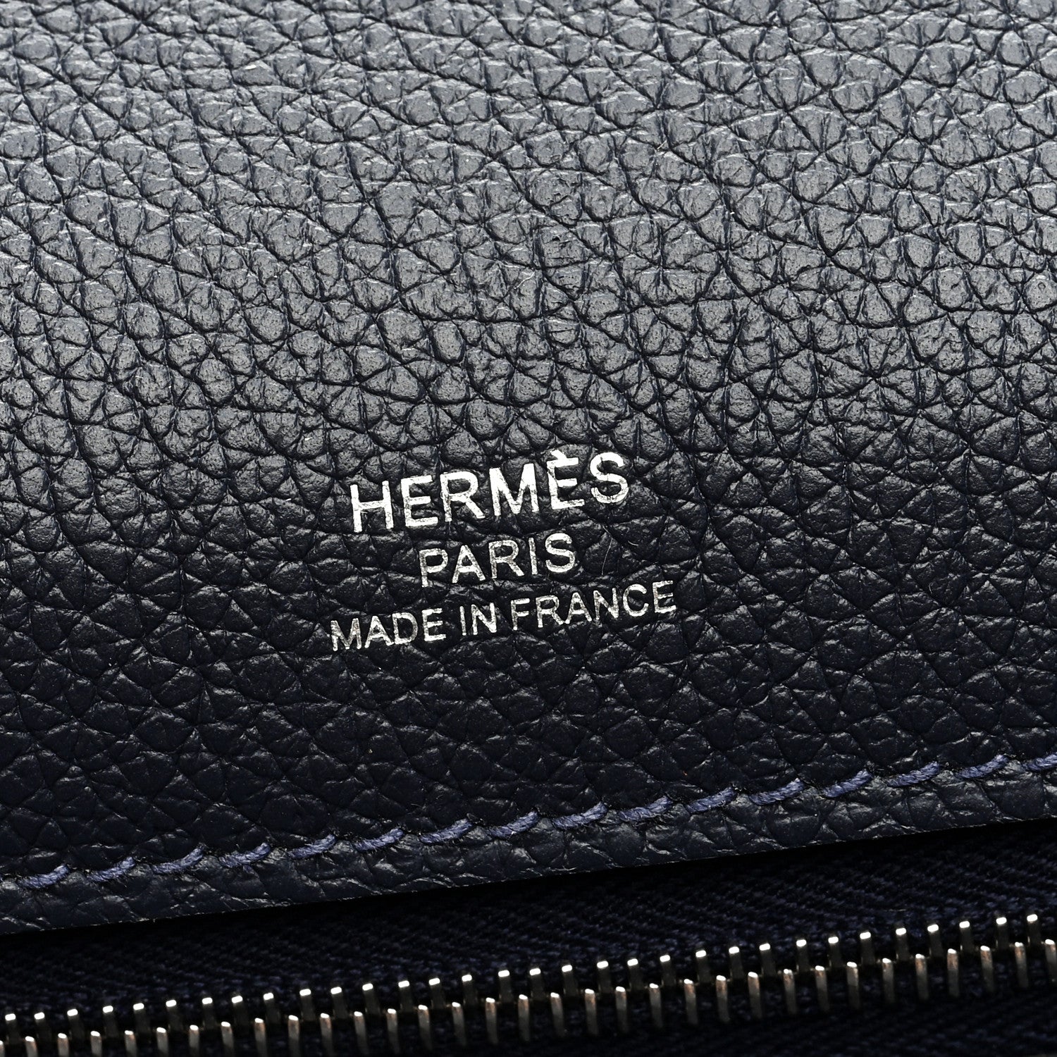 Hermes Evercolor Novapolis Pouch Bleu Nuit 6 of 6