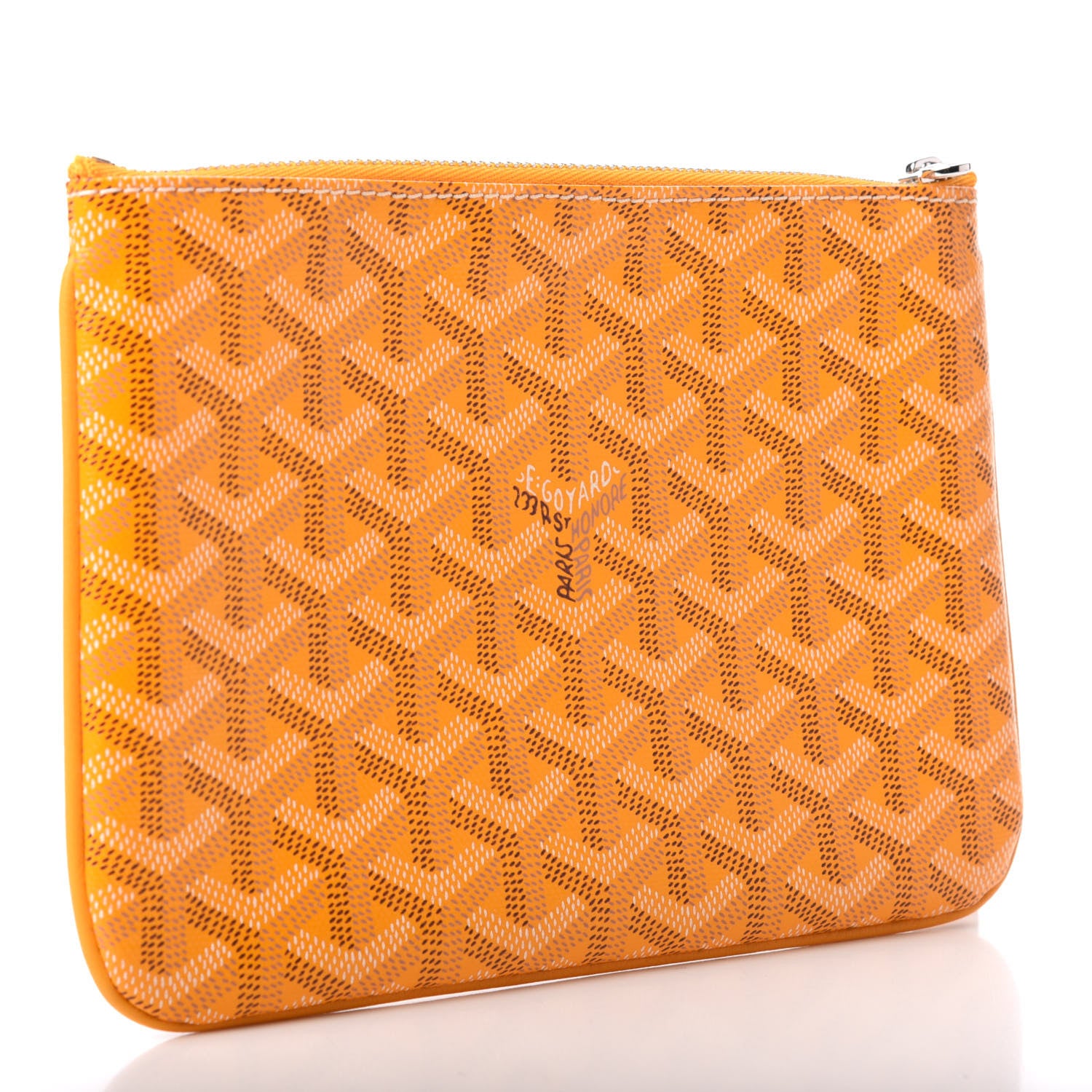 Goyard Goyardine Senat Pochette PM Yellow 3 of 6