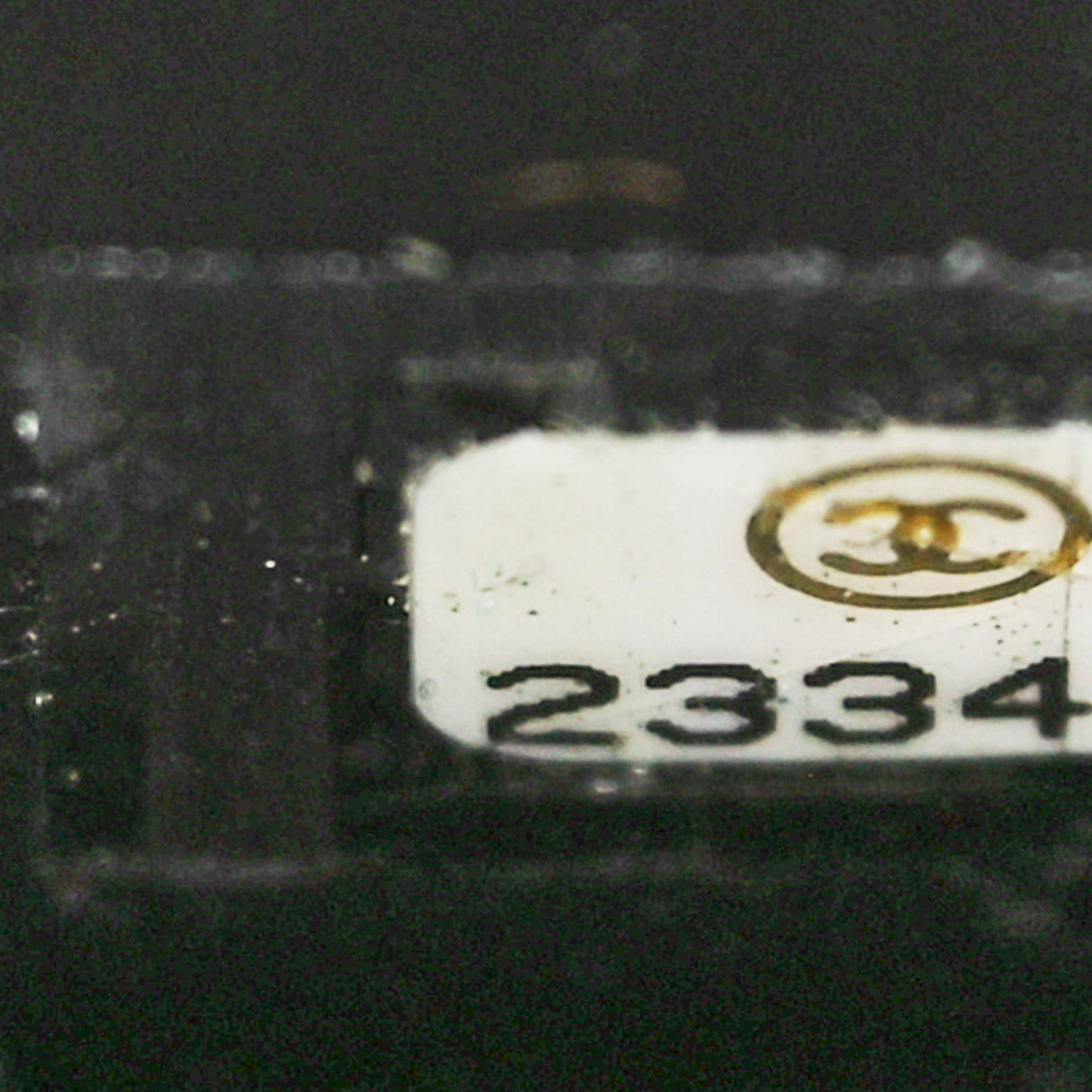 Lambskin Quilted Fantasy Pearl Flap Black