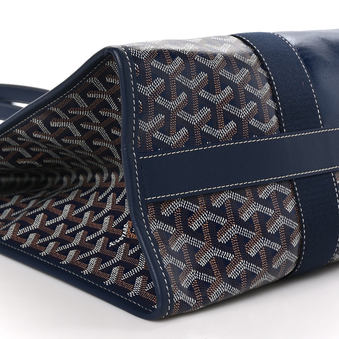 Goyardine Villette Tote Blue