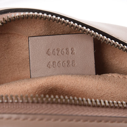 Gucci Calfskin Matelasse Small GG Marmont Chain Shoulder Bag Porcelain Rose 5 of 7
