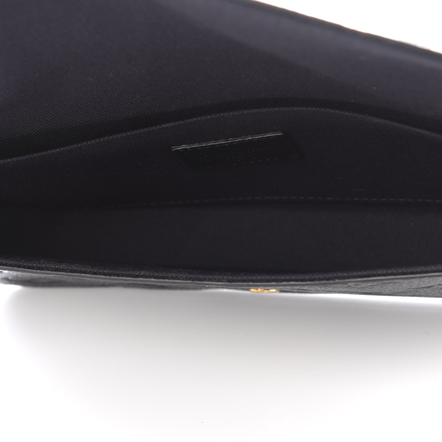 Louis Vuitton Empreinte Pochette Felicie Chain Wallet Black 4 of 9
