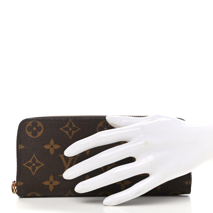 Louis Vuitton Monogram Clemence Wallet Fuchsia 2 of 7