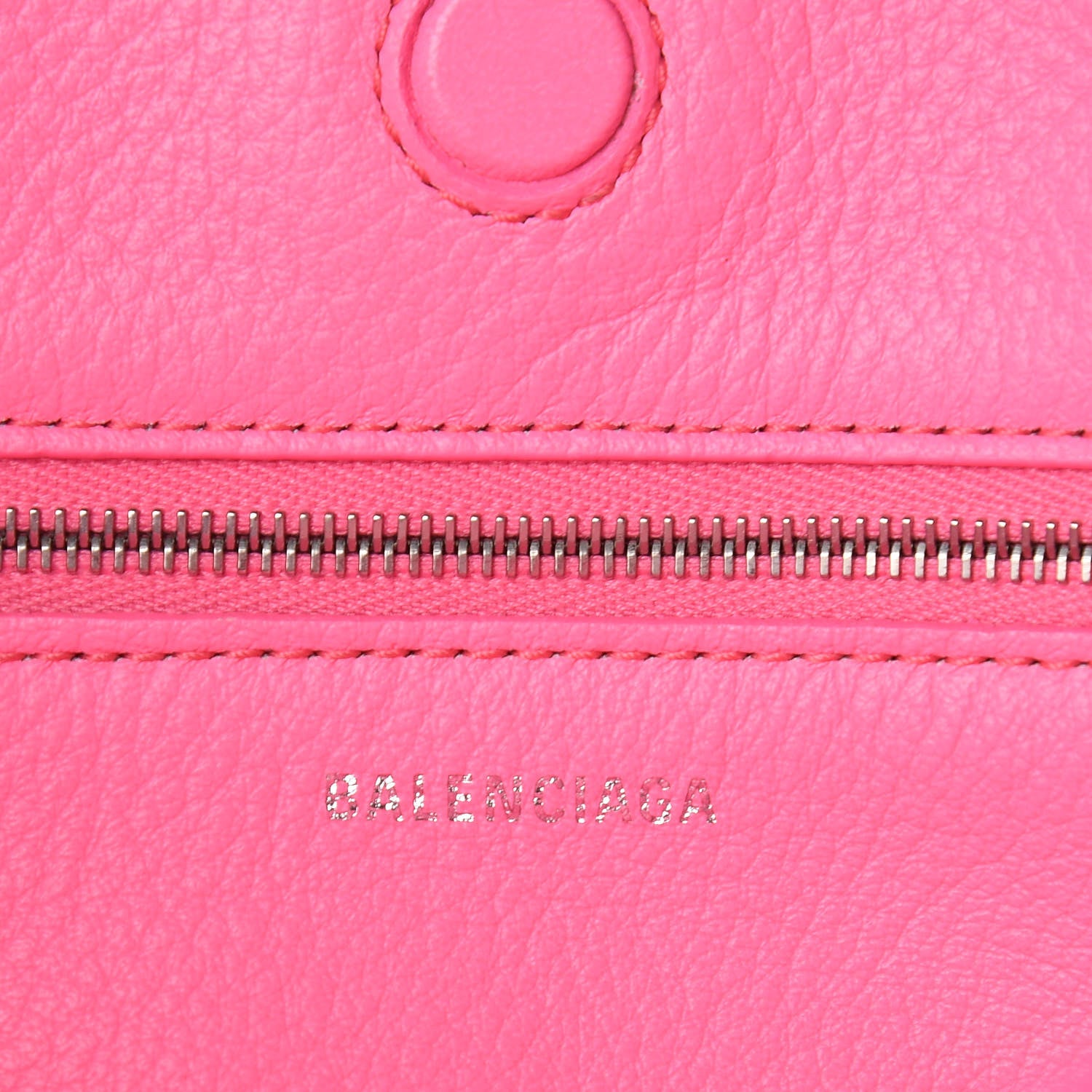 Balenciaga Veau Papier A6 Zip Around Tote Acid Pink 6 of 11