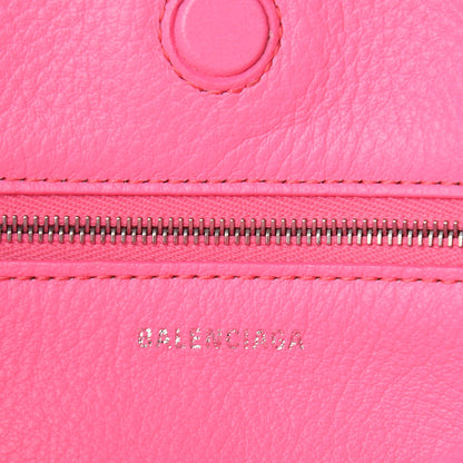 Balenciaga Veau Papier A6 Zip Around Tote Acid Pink 6 of 11