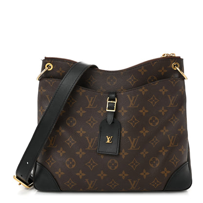Louis Vuitton Monogram Odeon MM Black 1 of 15