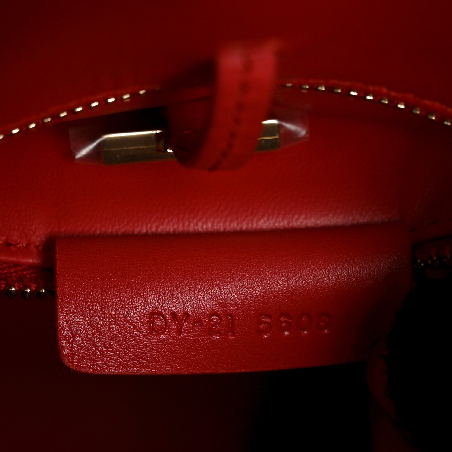Salvatore Ferragamo Calfskin Small Hug Bag Black Flame Red 13 of 19