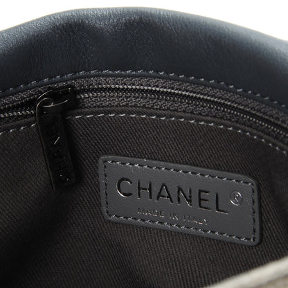 Chanel Canvas Tromp L’Oeil Graffiti Oh My Boy Flap Beige 7 of 9