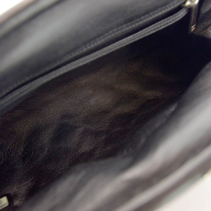 Chanel Satin Quilted Timeless Clutch Black 7 of 7