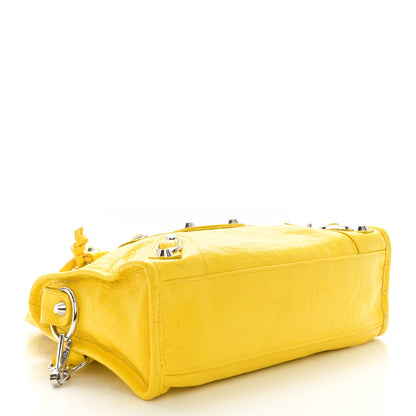 Balenciaga Agneau Classic Hardware Mini City Jaune Soleil 5 of 14