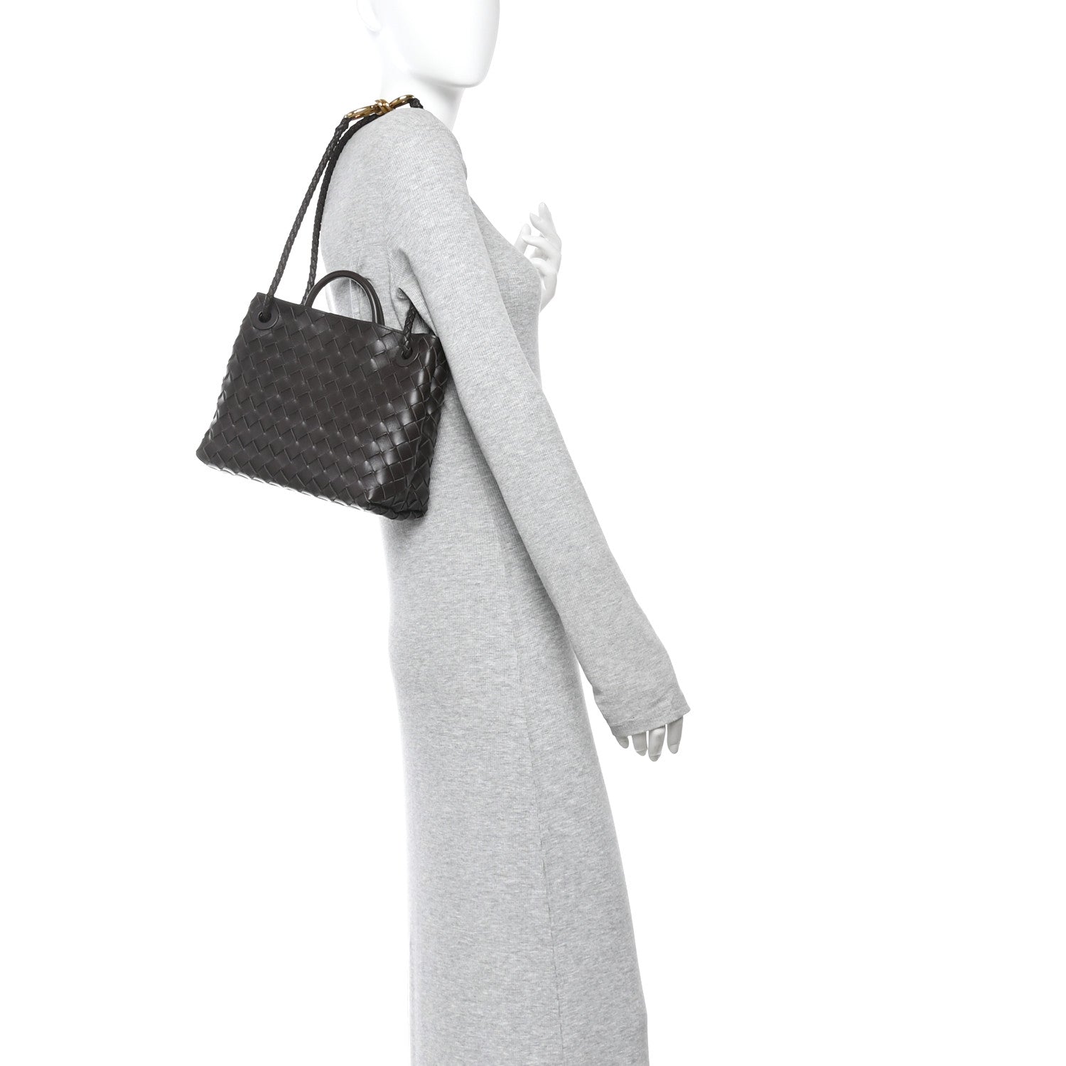 Bottega Veneta Nappa Intrecciato Small Andiamo Shoulder Bag Fondant 2 of 10