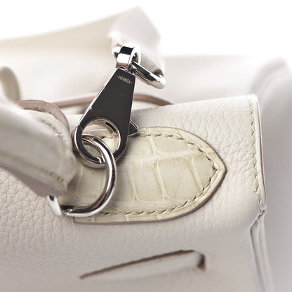 Hermes Matte Alligator Togo Kelly Retourne 28 Beton 13 of 41