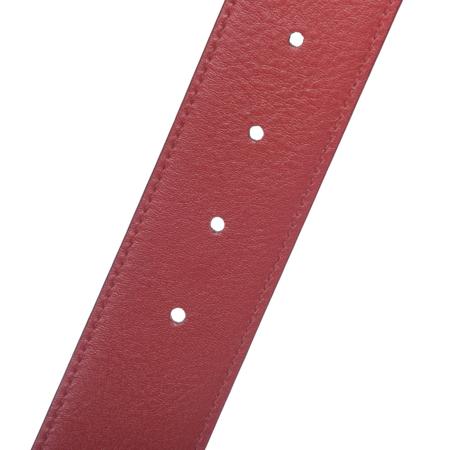 Guccissima Feline Plaque Belt 90 36 Hibiscus Red