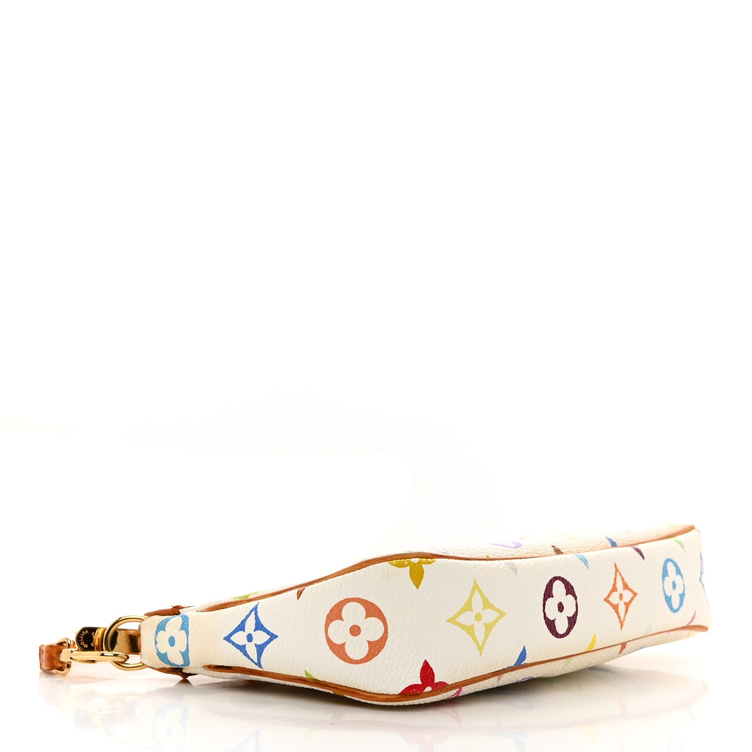 Louis Vuitton LOUIS VUITTON Monogram Multicolor Pochette Accessories White 4 of 10