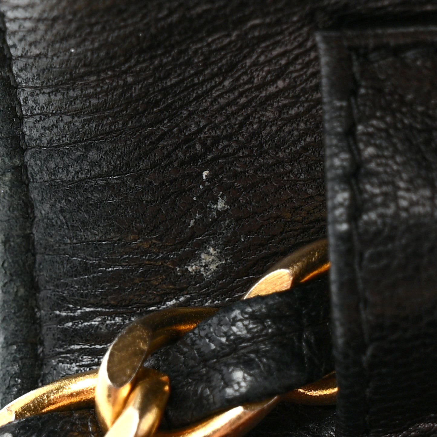 Lambskin Diagonal Quilted Small Single Flap Black