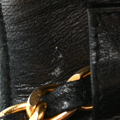Chanel Lambskin Diagonal Quilted Small Single Flap Black 12 of 12