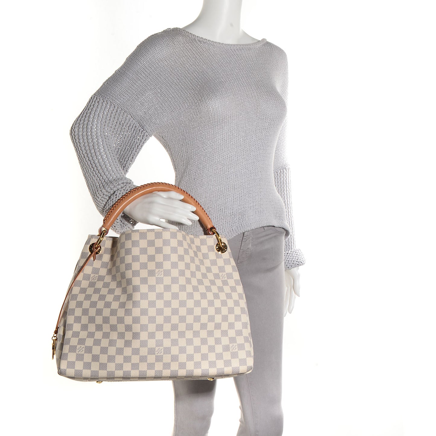 Damier Azur Artsy MM