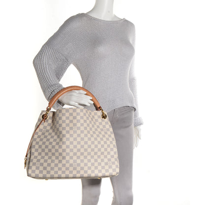 Louis Vuitton Damier Azur Artsy MM 2 of 7