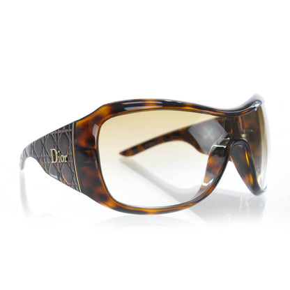 Christian Dior Tortoise Cannage 1 Quilted Sunglasses 1 of 7