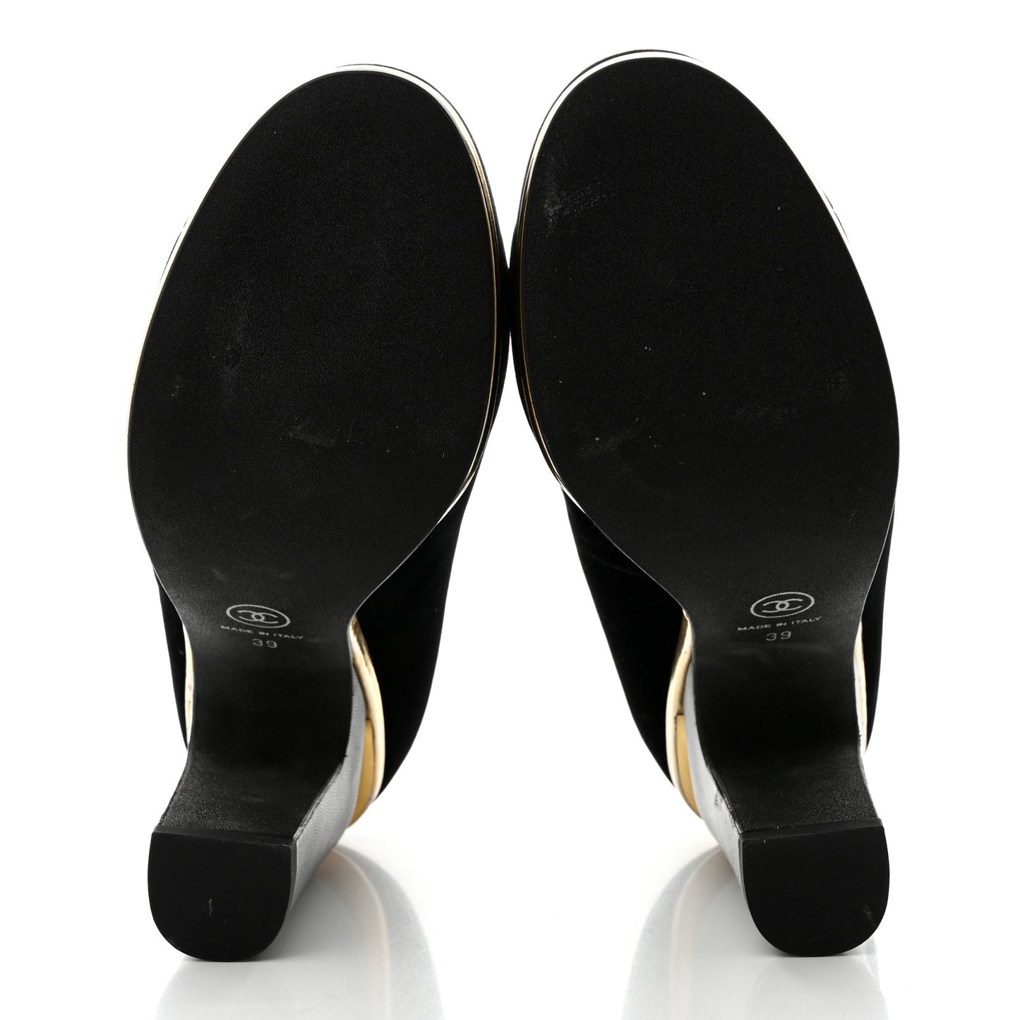 Velvet Satin Cap Toe Pearl Pumps 39 Black