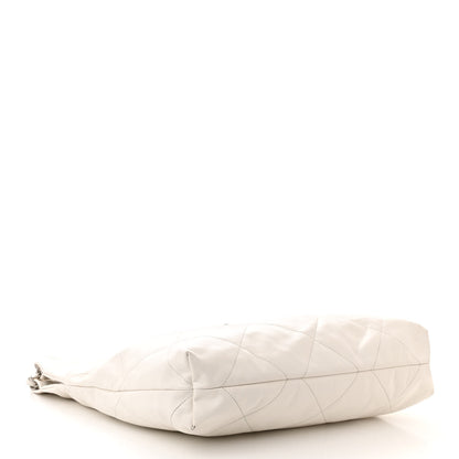 Chanel Shiny Calfskin Quilted Chanel 22 White 5 of 15