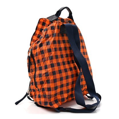 Louis Vuitton Nylon Damier Masai Adventure Practical Backpack Orange 3 of 9
