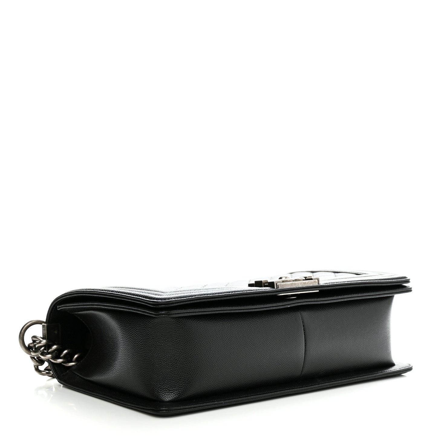 Caviar Quilted New Medium Boy Flap Black