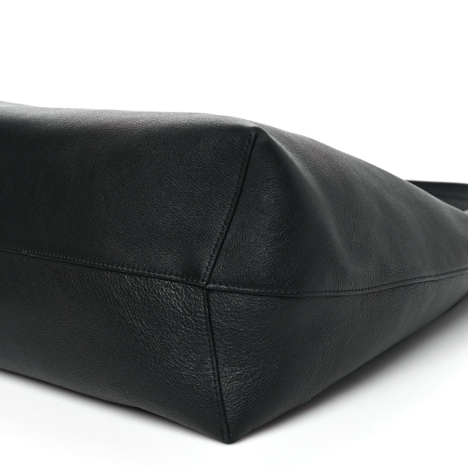 Mansur Gavriel Calfskin Maxi Candy Hobo Black 9 of 10