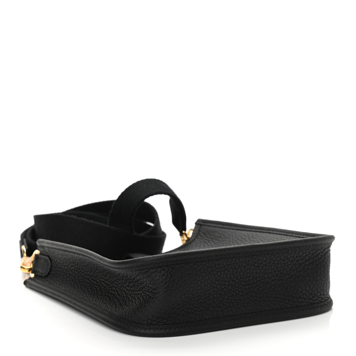 Hermes Taurillon Clemence Evelyne TPM Black 4 of 11