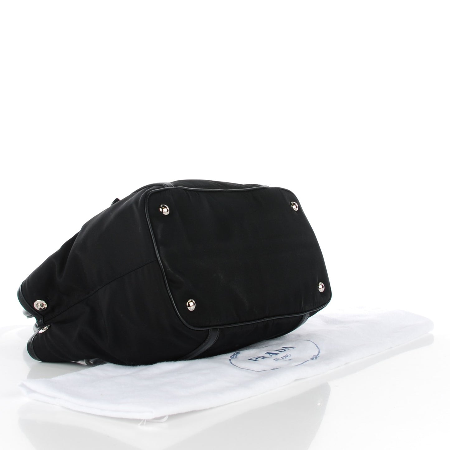 Tessuto Soft Calf Tote Nero Black
