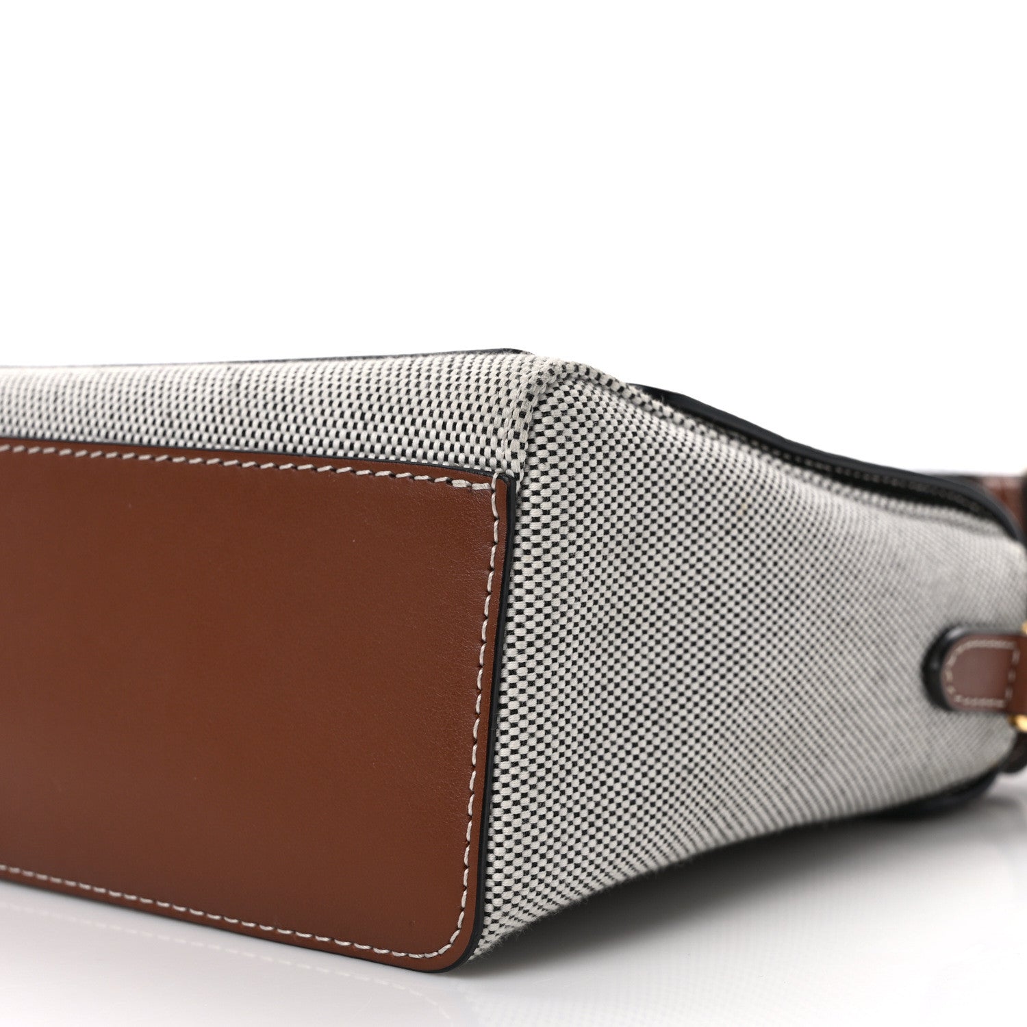 Burberry Canvas Horseferry Print Note Crossbody Bag Grey Black 9 of 14