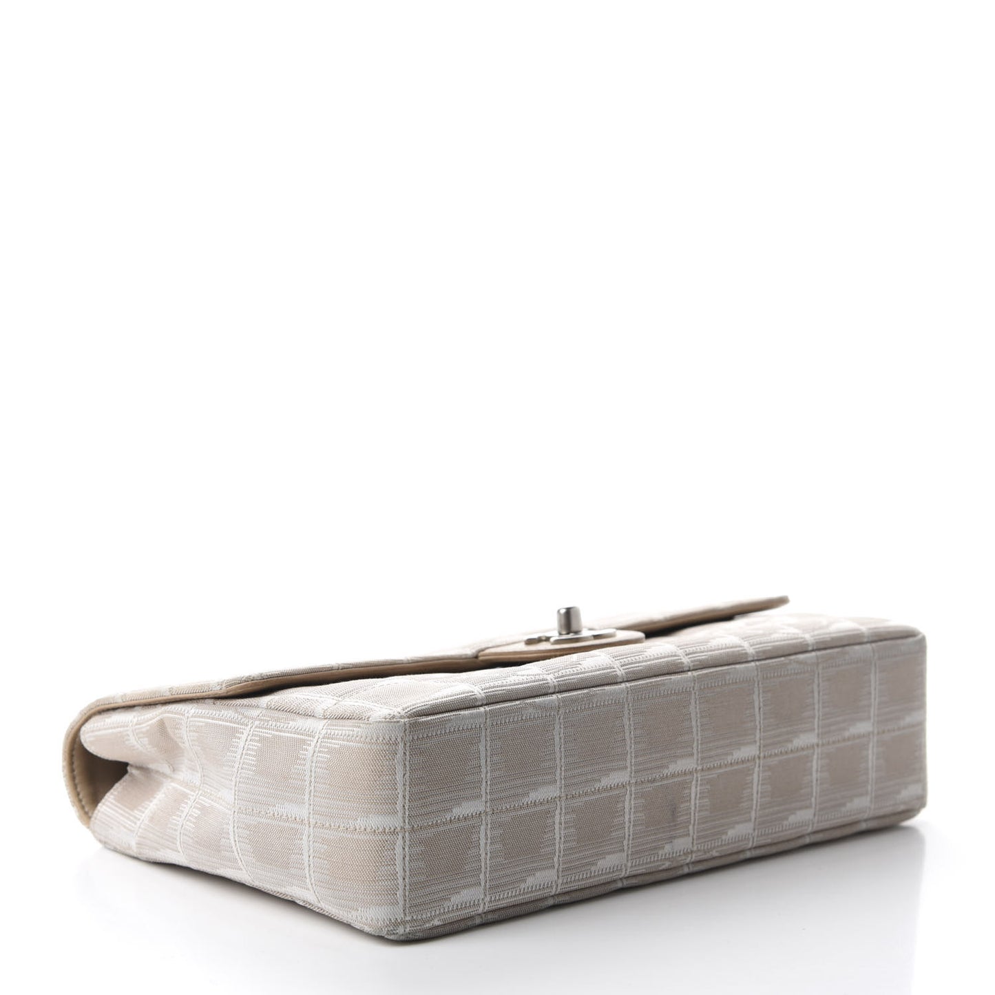 Nylon Medium Travel Flap Light Beige