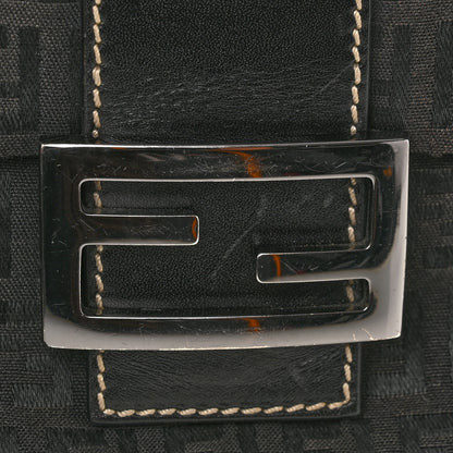 Fendi Zucchino Mini Baguette Black 11 of 15