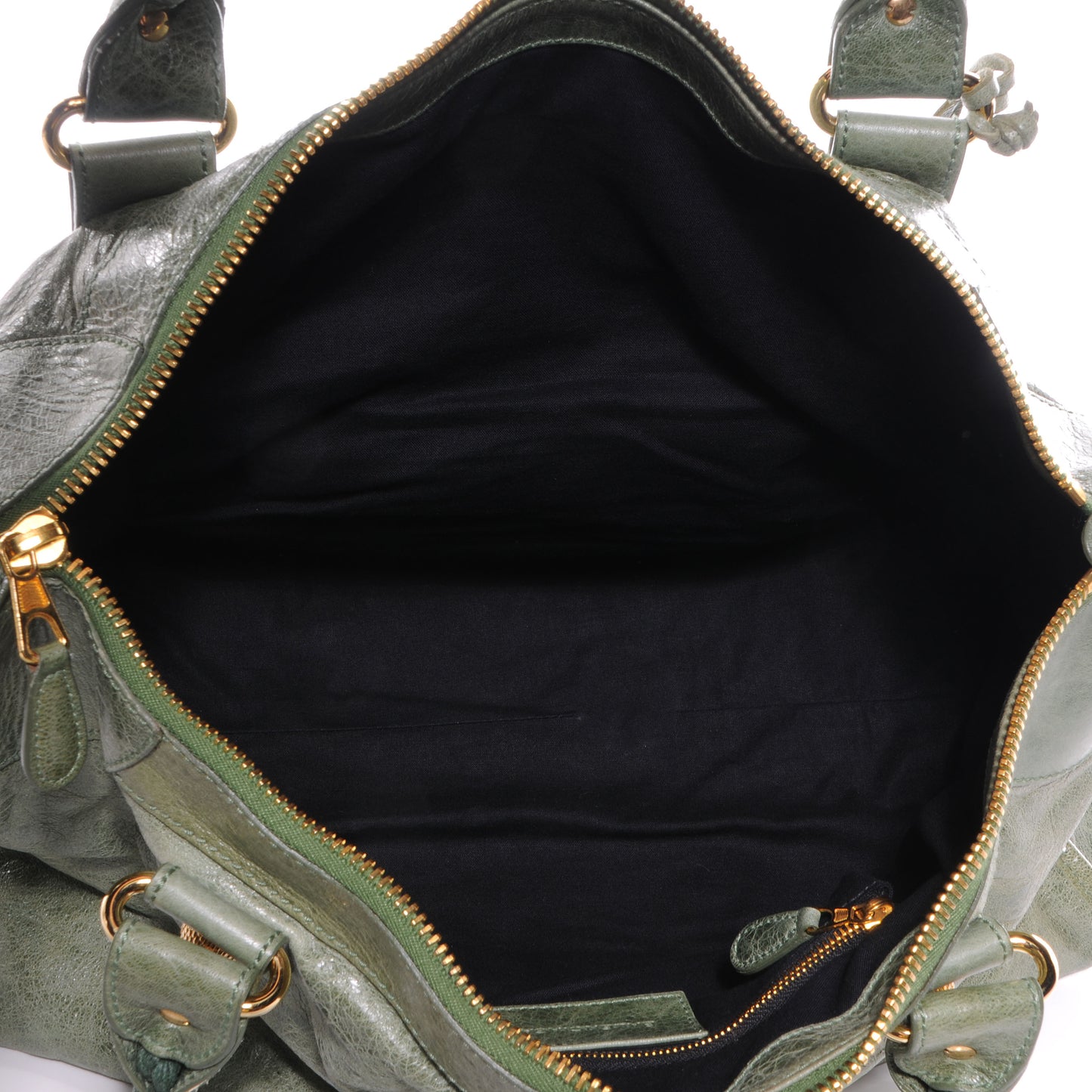 Agneau Giant 21 Gold Hardware Work Vert Thyme