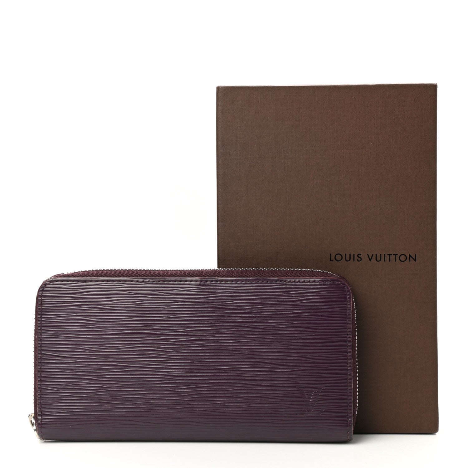 Louis Vuitton Epi Zippy Wallet Cassis 8 of 8