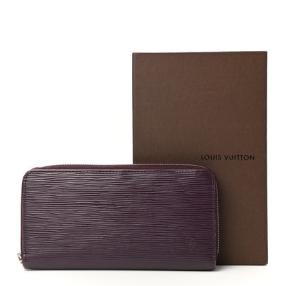 Louis Vuitton Epi Zippy Wallet Cassis 8 of 8