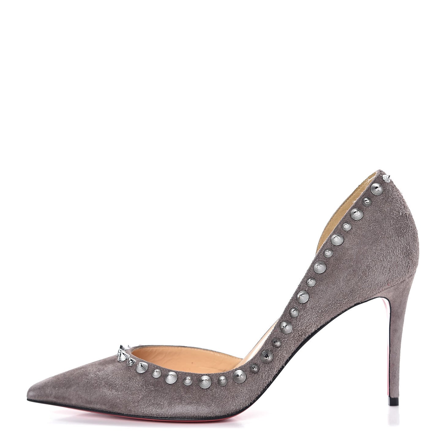 Veau Velour Irishell 85 Pumps 37 Storm
