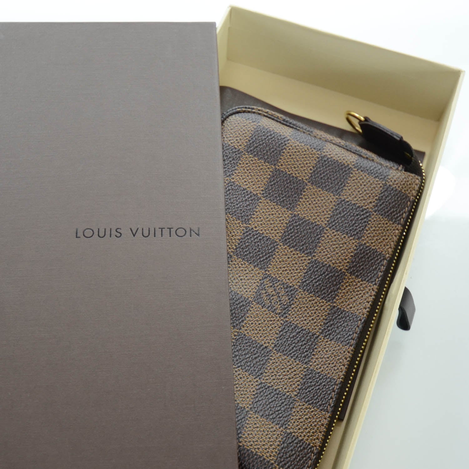 Louis Vuitton Damier Ebene Pochette Accessories 8 of 8