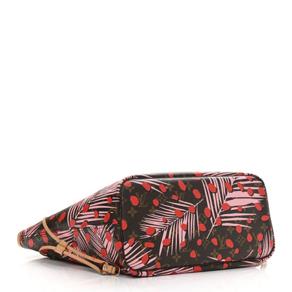 Louis Vuitton Monogram Jungle Dots Neo Neverfull MM Sugar Pink Poppy 4 of 10