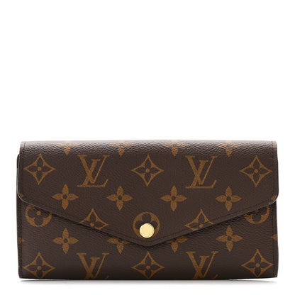 Louis Vuitton Monogram Sarah Wallet NM Coquelicot 1 of 10