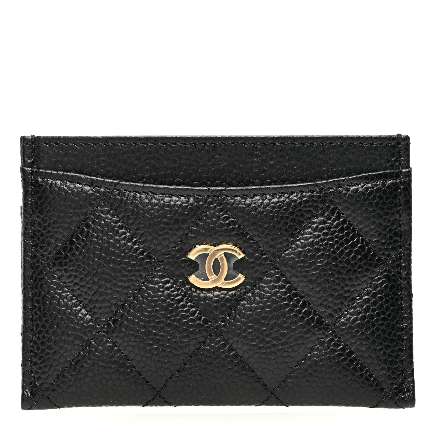 Chanel Caviar Quilted Card Holder Black 1 of 8